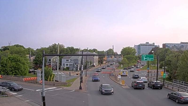 Mac Donald Bridge - Dartmouth bound