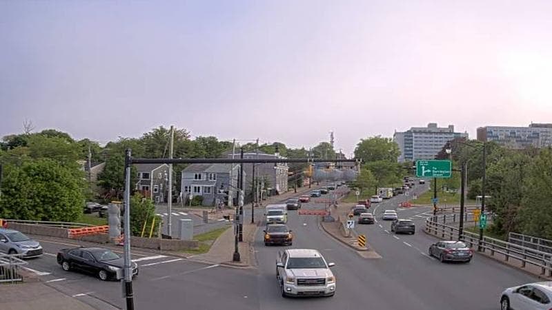 Mac Donald Bridge - Dartmouth bound