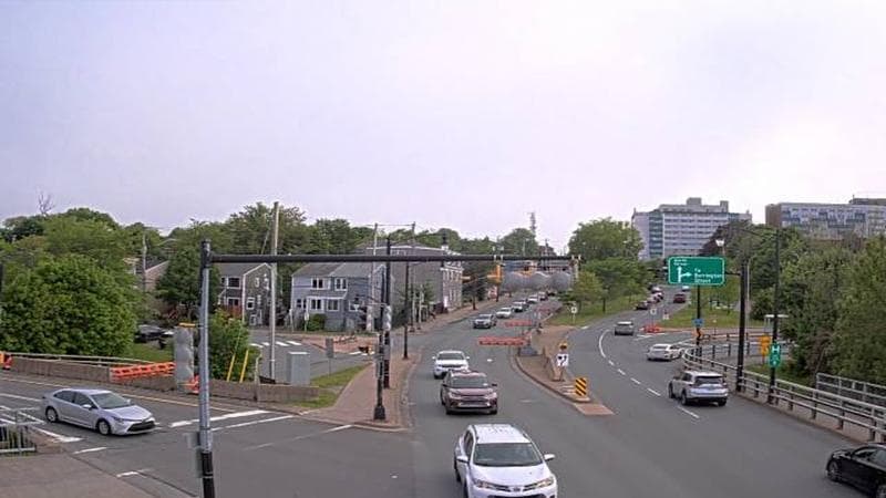 Mac Donald Bridge - Dartmouth bound