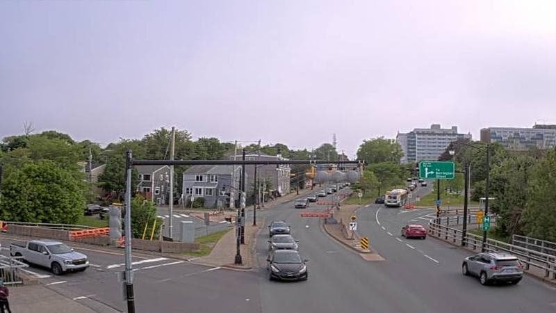 Mac Donald Bridge - Dartmouth bound