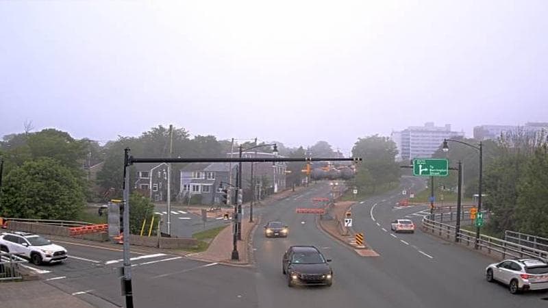 Mac Donald Bridge - Dartmouth bound