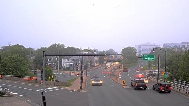 Mac Donald Bridge - Dartmouth bound