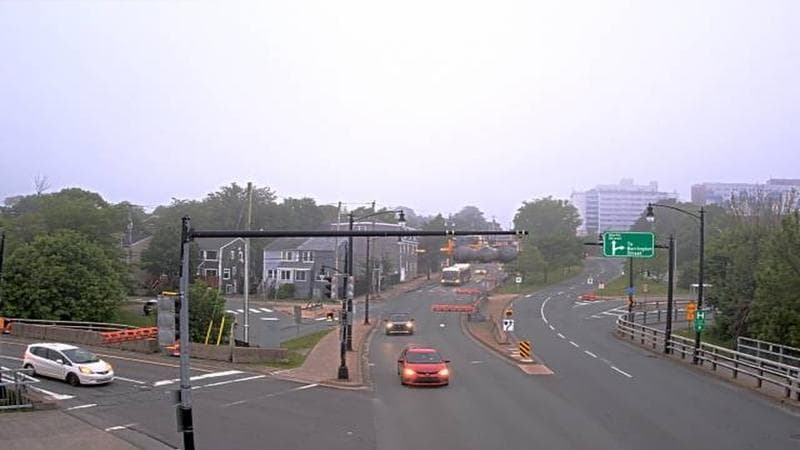 Mac Donald Bridge - Dartmouth bound