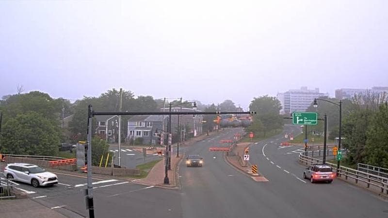 Mac Donald Bridge - Dartmouth bound
