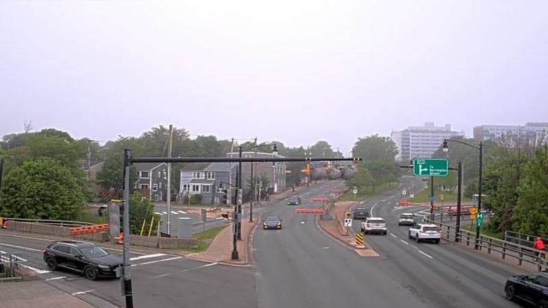 Mac Donald Bridge - Dartmouth bound