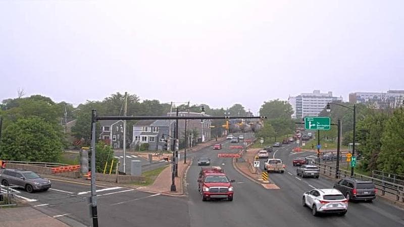 Mac Donald Bridge - Dartmouth bound