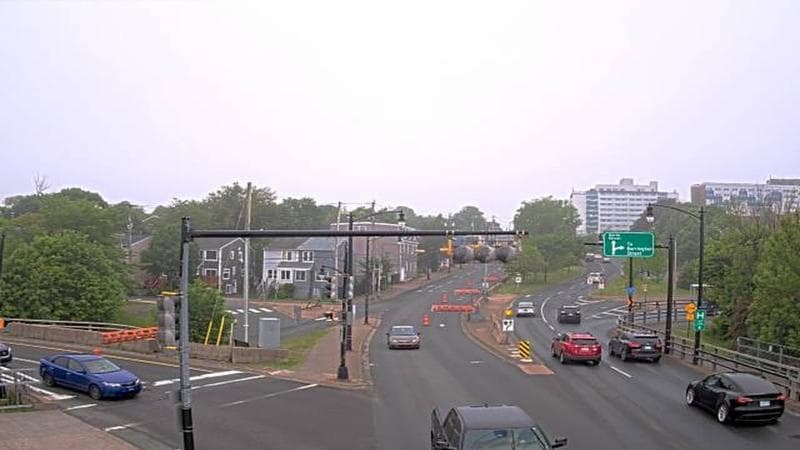 Mac Donald Bridge - Dartmouth bound