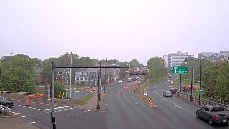 Mac Donald Bridge - Dartmouth bound