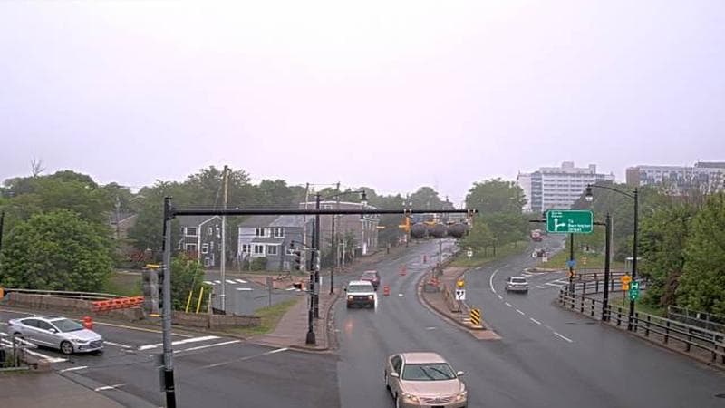 Mac Donald Bridge - Dartmouth bound