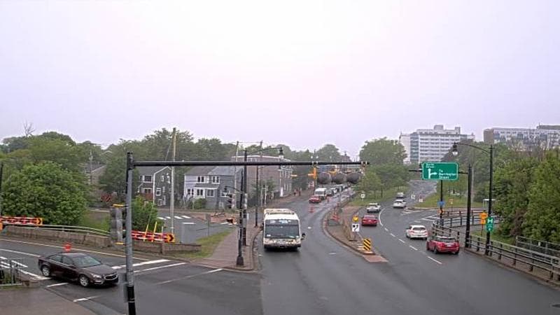 Mac Donald Bridge - Dartmouth bound