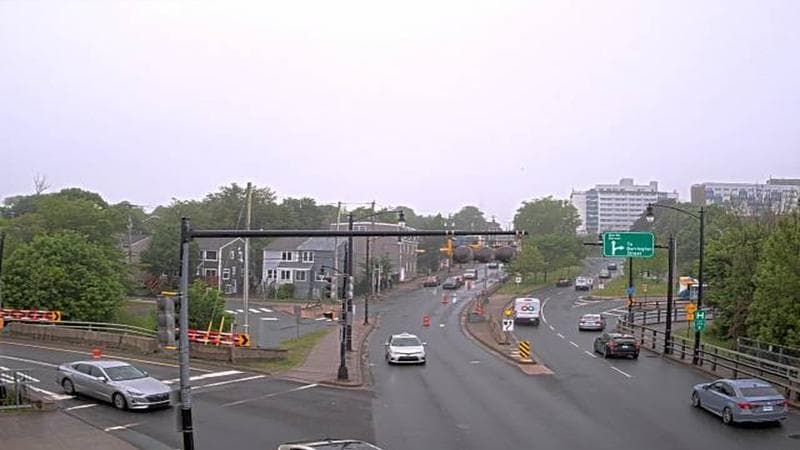 Mac Donald Bridge - Dartmouth bound