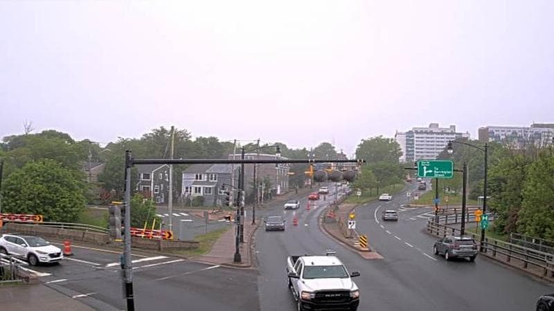 Mac Donald Bridge - Dartmouth bound