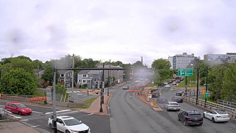 Mac Donald Bridge - Dartmouth bound