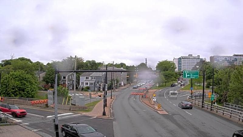 Mac Donald Bridge - Dartmouth bound
