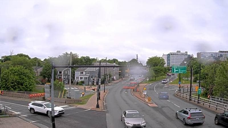 Mac Donald Bridge - Dartmouth bound