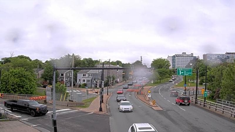Mac Donald Bridge - Dartmouth bound