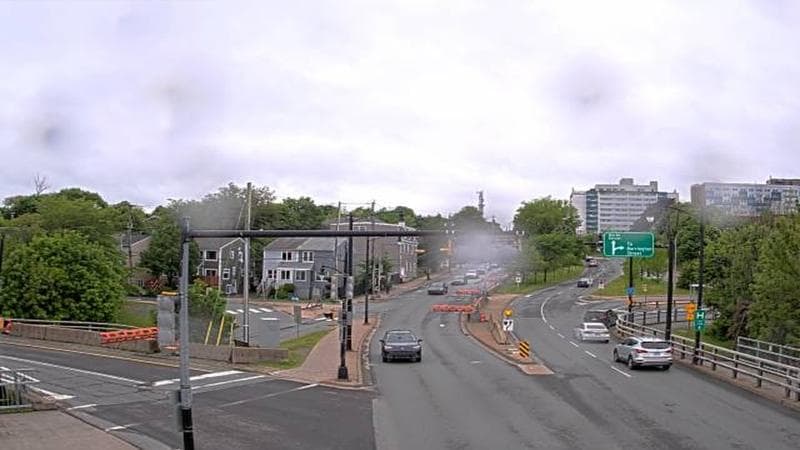 Mac Donald Bridge - Dartmouth bound