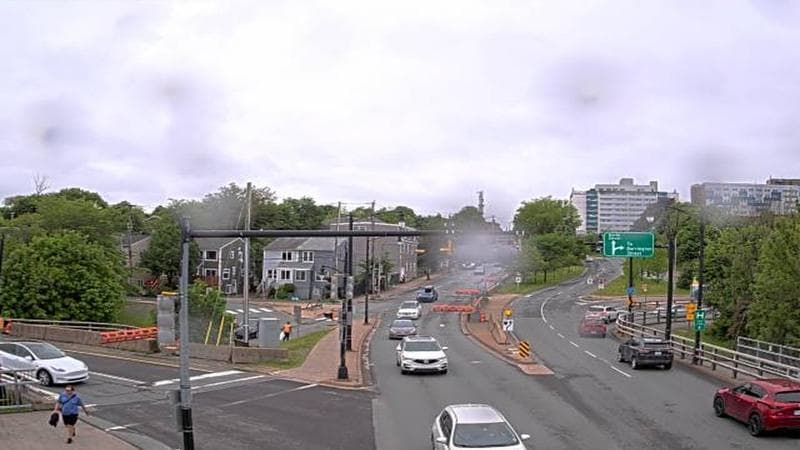 Mac Donald Bridge - Dartmouth bound
