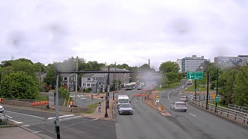 Mac Donald Bridge - Dartmouth bound