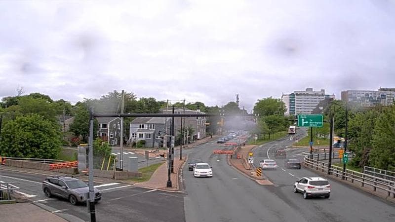 Mac Donald Bridge - Dartmouth bound