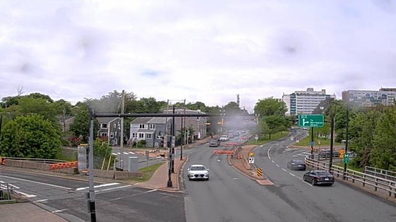 Mac Donald Bridge - Dartmouth bound