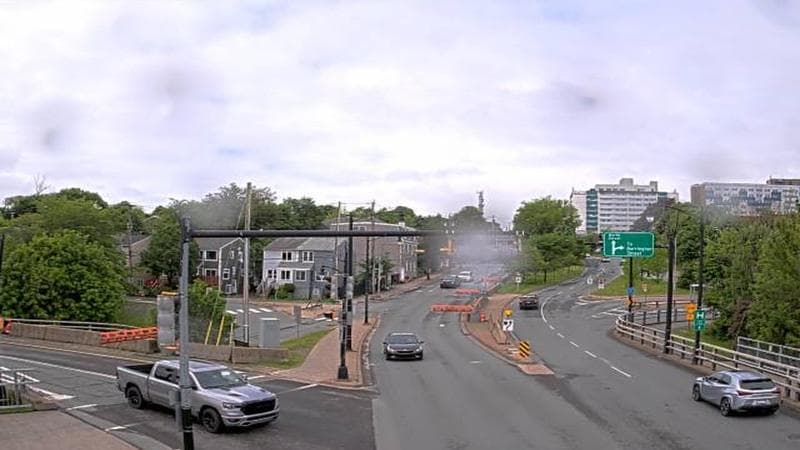 Mac Donald Bridge - Dartmouth bound