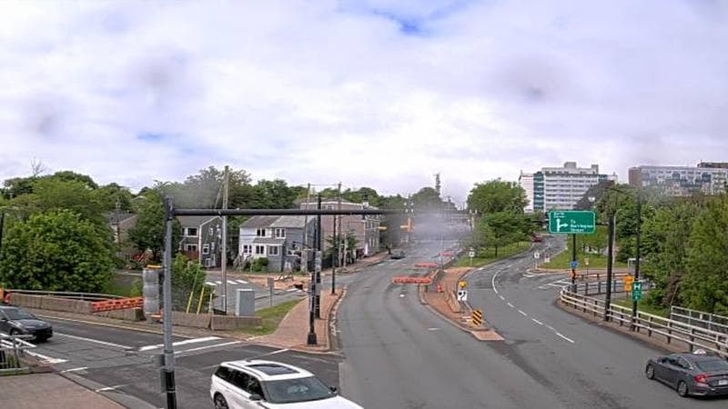 Mac Donald Bridge - Dartmouth bound