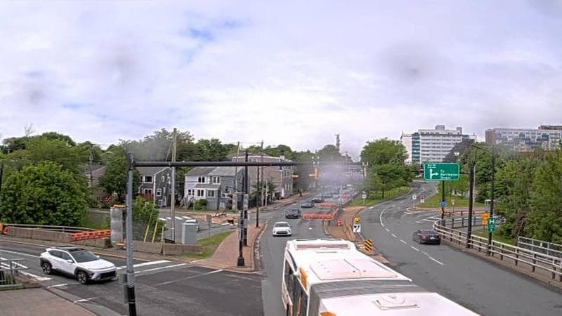 Mac Donald Bridge - Dartmouth bound