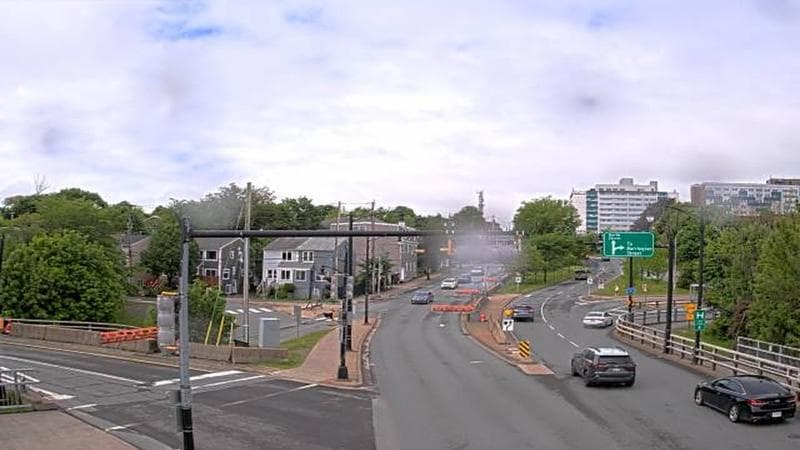 Mac Donald Bridge - Dartmouth bound