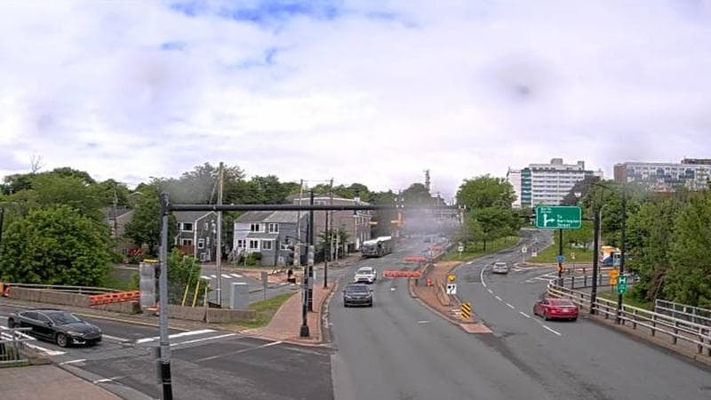 Mac Donald Bridge - Dartmouth bound
