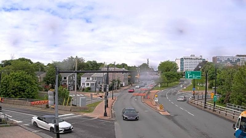 Mac Donald Bridge - Dartmouth bound