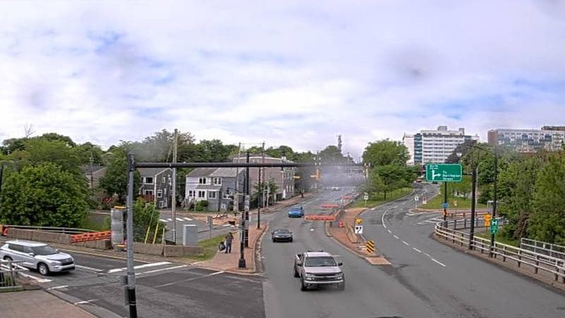Mac Donald Bridge - Dartmouth bound