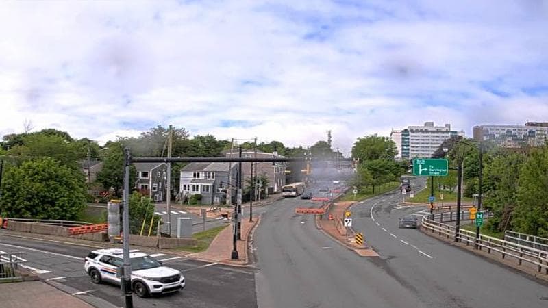 Mac Donald Bridge - Dartmouth bound