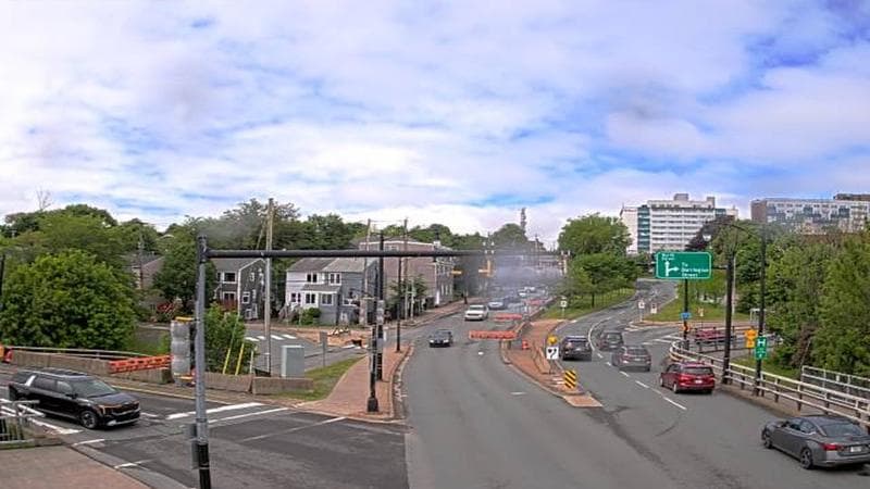 Mac Donald Bridge - Dartmouth bound