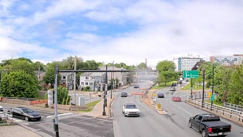 Mac Donald Bridge - Dartmouth bound