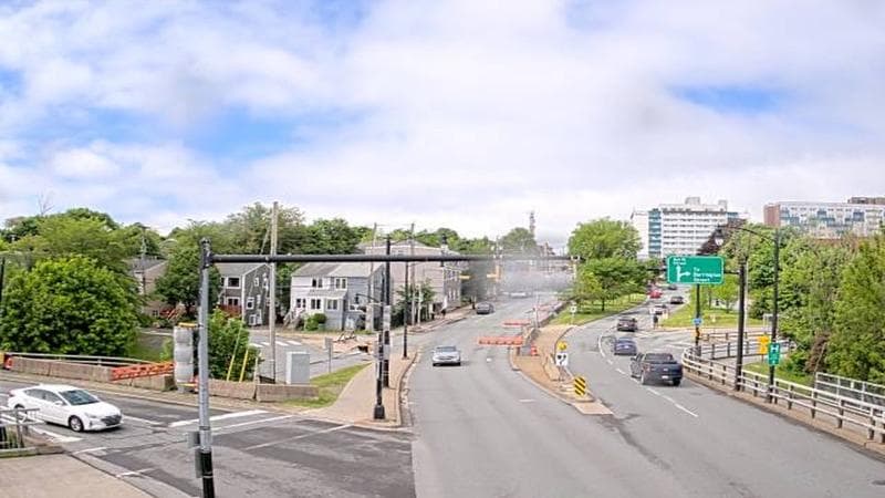 Mac Donald Bridge - Dartmouth bound
