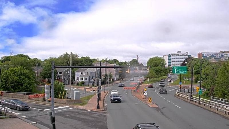 Mac Donald Bridge - Dartmouth bound