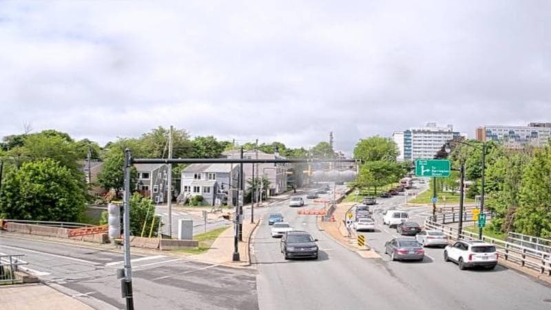 Mac Donald Bridge - Dartmouth bound