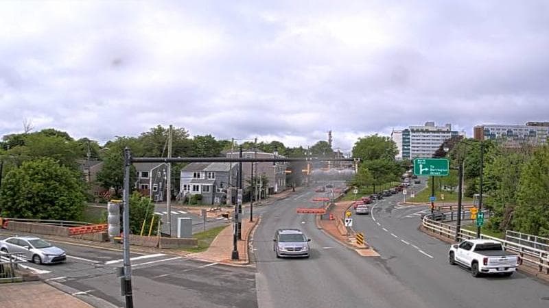 Mac Donald Bridge - Dartmouth bound