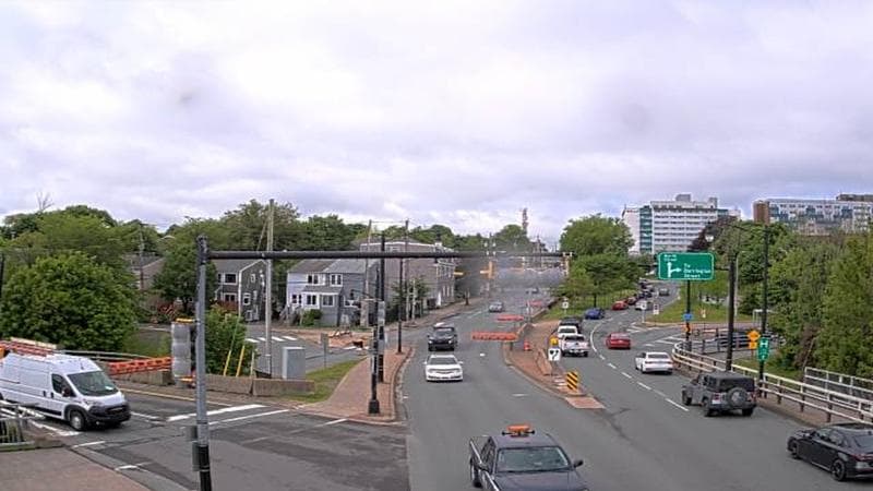 Mac Donald Bridge - Dartmouth bound