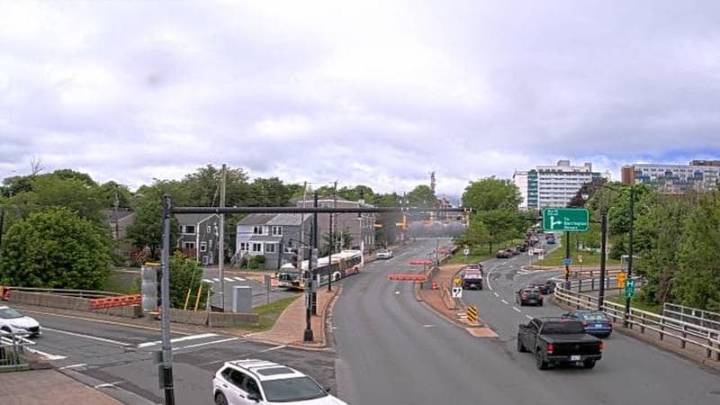 Mac Donald Bridge - Dartmouth bound