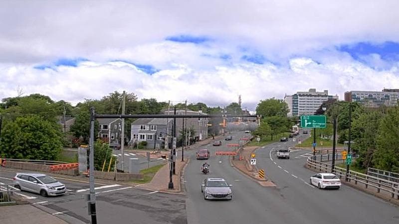 Mac Donald Bridge - Dartmouth bound