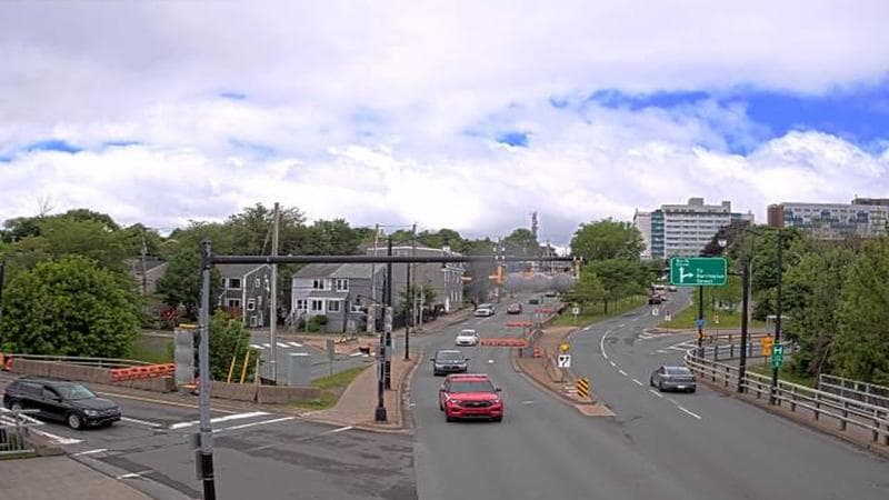 Mac Donald Bridge - Dartmouth bound