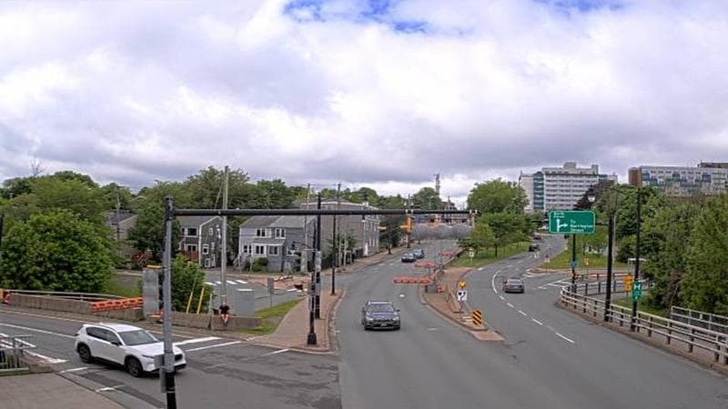 Mac Donald Bridge - Dartmouth bound