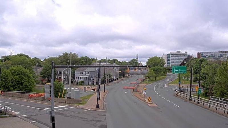 Mac Donald Bridge - Dartmouth bound