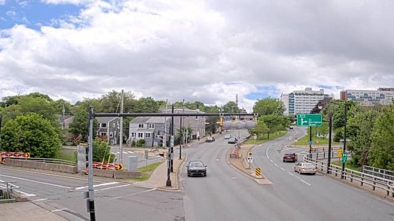 Mac Donald Bridge - Dartmouth bound