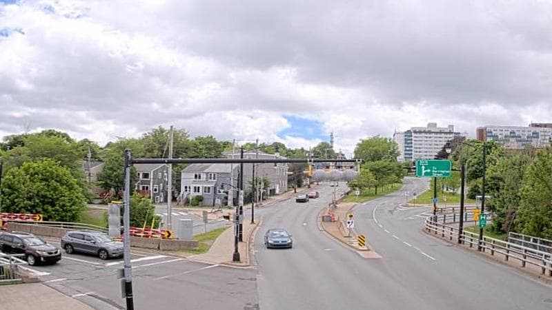 Mac Donald Bridge - Dartmouth bound