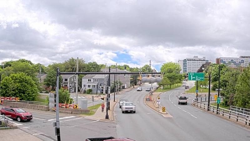 Mac Donald Bridge - Dartmouth bound