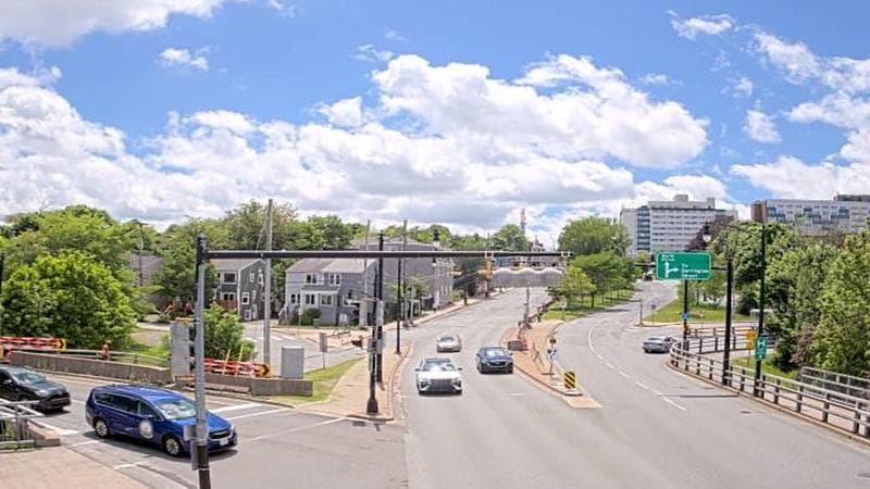 Mac Donald Bridge - Dartmouth bound