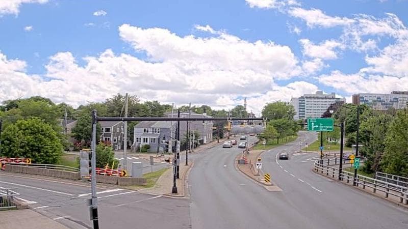 Mac Donald Bridge - Dartmouth bound